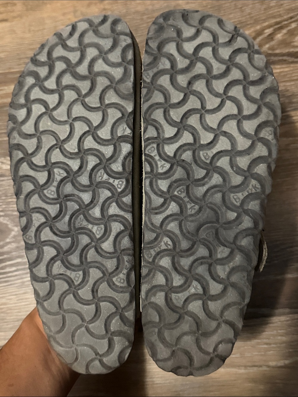 Birkenstock Boston Clogs: Taupe - Picture 5 of 7